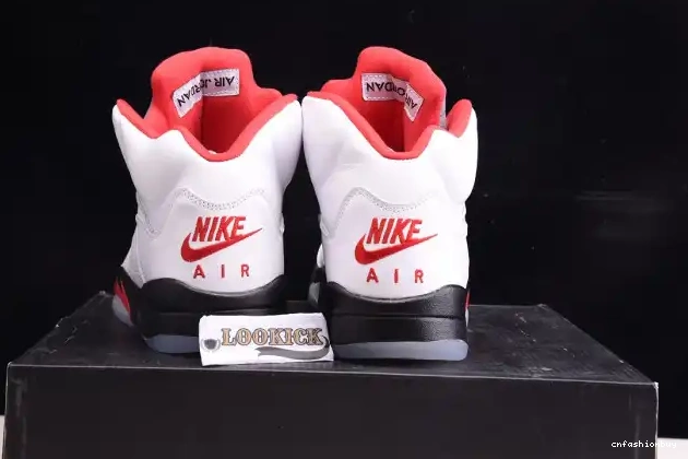 Tongue DA1911-102 Silver 5 (2020) Jordan Air Red Retro Fire 0615
